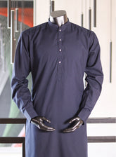 Royal Fashion Plain Wash & Wear Kurta Pajama For Men RF25BCN RESHAM-NB